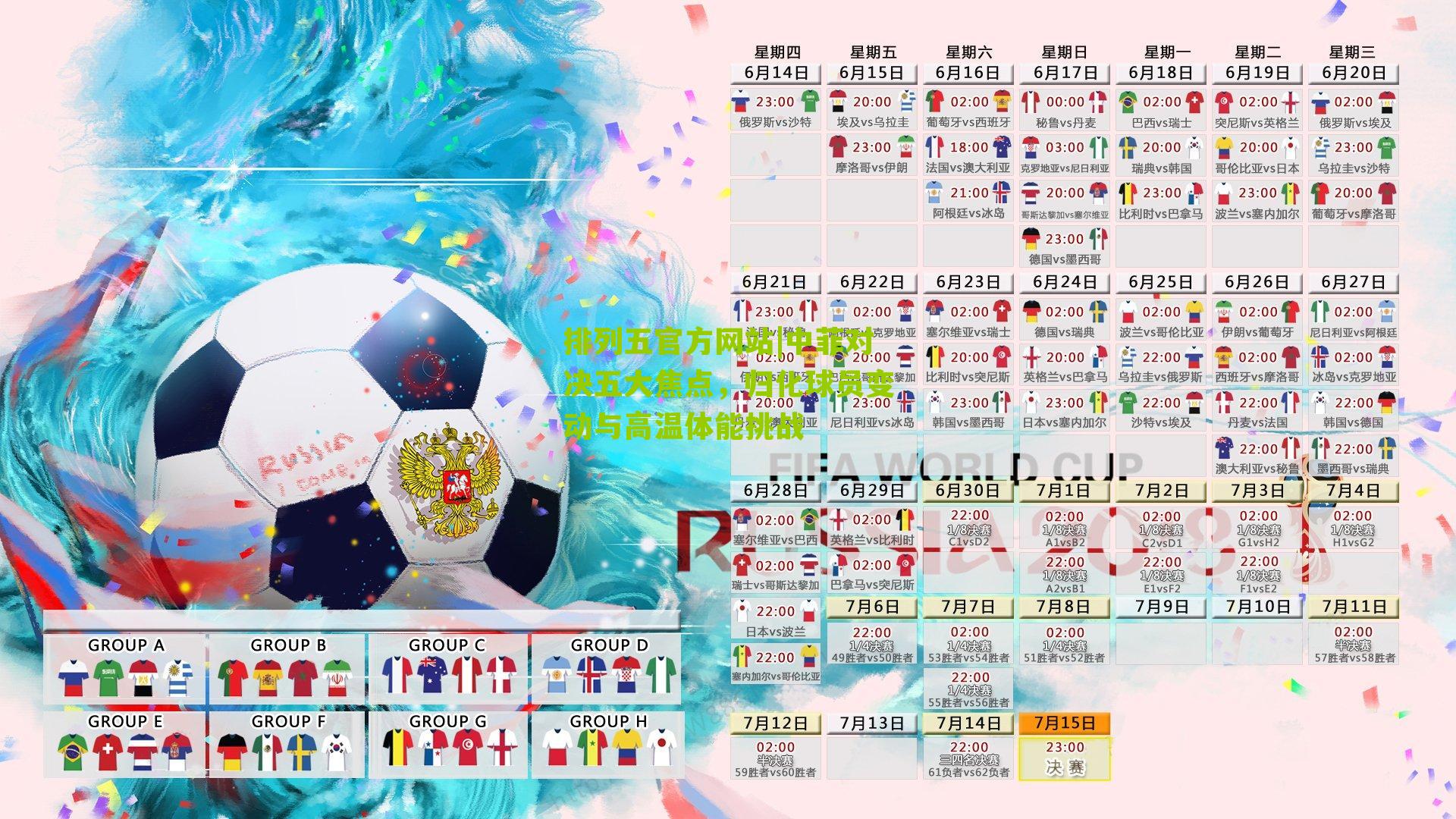 中菲对决五大焦点，归化球员变动与高温体能挑战